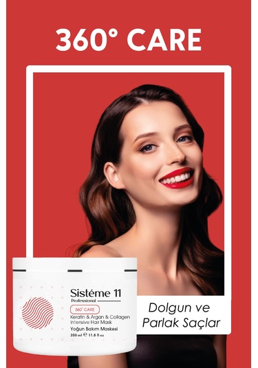 Sistéme 11 Yıpranmış Saçlar Için Intensive Repair Yoğun Bakım Maskesi 350 Ml