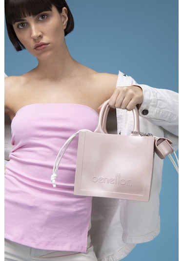 Unıted Colors Of Benetton Kadın El Çantası C.bnt 1450 Pembe