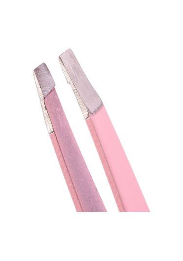 Homyl 2 Parça Profesyonel Kaş Cımbızı Eğimli Paslanmaz Tarif Edildiği Gibi