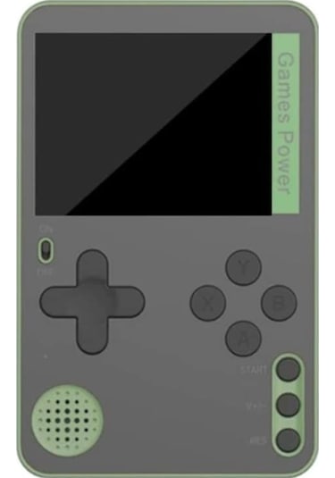 500 Oyunlu 8 Bit 2.4" Ekran Slim Kasa El Atarisi (İthalatçı Garantili) Çok Renkli