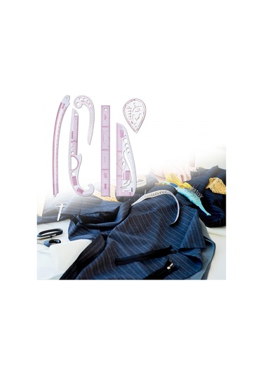 Suntek Magideal Metrik Cetvel Seti Şablonlar Elbise 6-parça