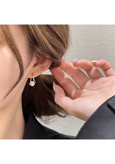 Wezone Eşsiz Geometrik Tasarım Küçük Boy Küpeler - Zeki Kadınlar İçin Şık, Dayanıklı Ve Her Zaman Uygun Aksesuarlar Diğer