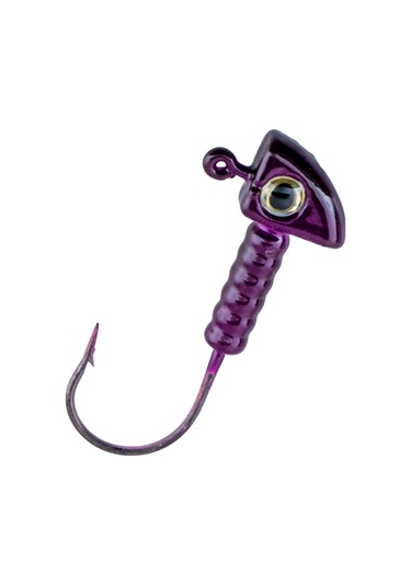 Jighead - Zoka - Kurşunlu Olta İğnesi - Xh-a 06 - Mor - 6 Gr