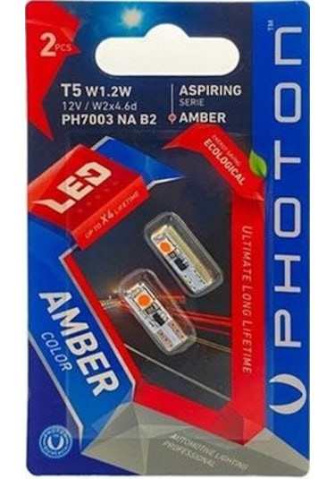 Photon T5 12v W1.2w Mber 3 Smd Led 2'lı Blıster