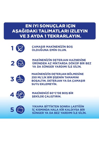 Marc Çamaşır Makinesi Temizleyicisi 4X250 Ml