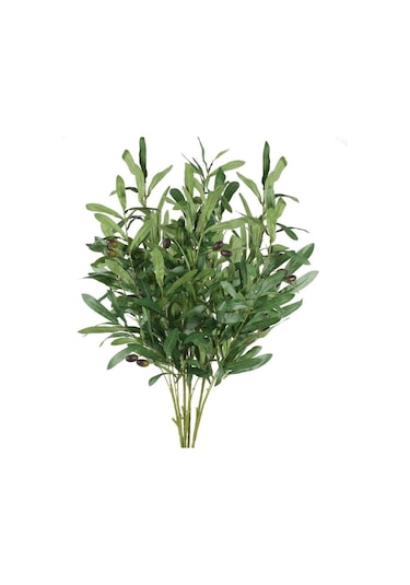 Yapay Zeytin Dalı Uzun Dallı 90Cm 6 Meyveli