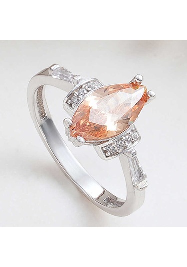 Casera's Gümüş Zirkon Taşlı Kadın Yüzük Csr2185307 Gümüş