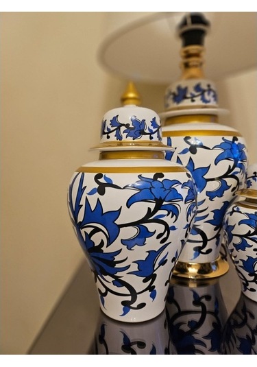 Osmanlı Çini Klasik Abajur Set Diğer