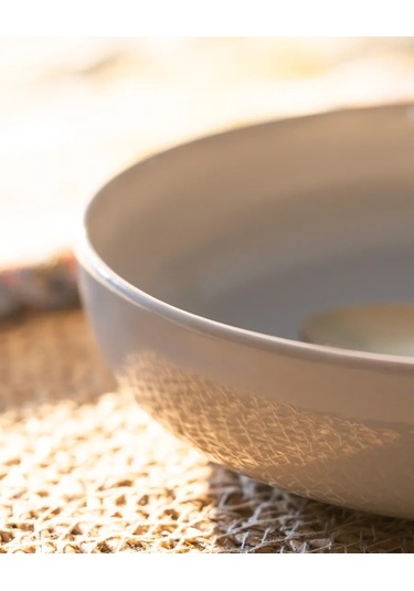 Madame Coco Derin Çorba Tabağı, 20 Cm, Porselen 351963776 Kahverengi