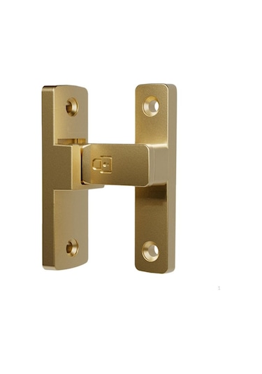 Pazly Altın 90 Derece Kapı Cıvatası, Güvenlik Kilit Mandalı Vidalar, Ağır Hizmet Tipi Metal Güvenlik Katlanır Vidalar Altın