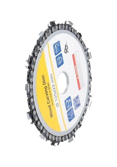 Meşem Zincirli Ahşap Testere 115mm Avuç Taşlama İçin Uygundur