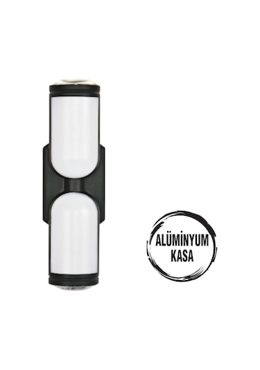 Maxled Alüminyum Dış Mekan Led Aplik 3000k Mx-4353 Siyah