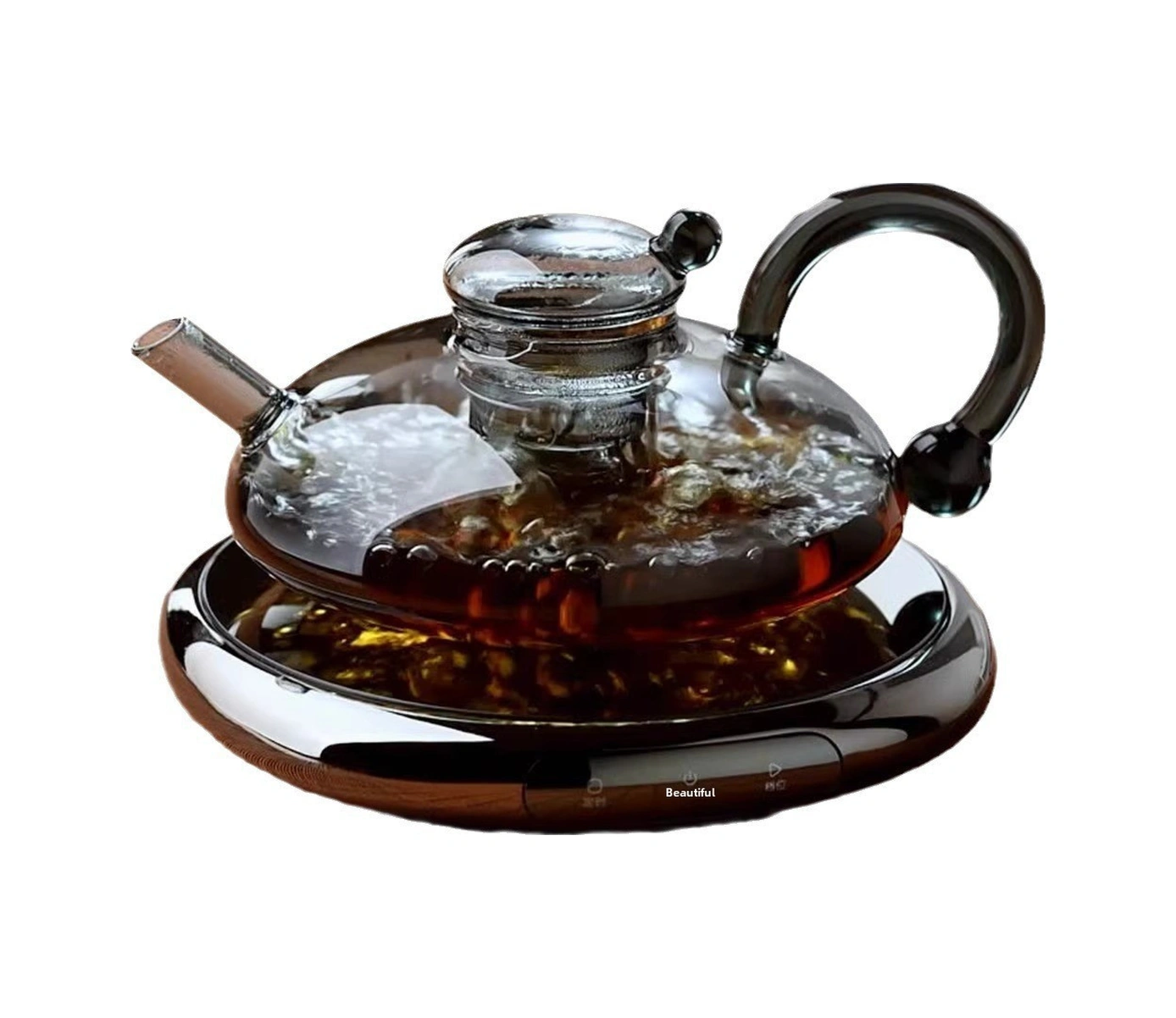 Yunboo Islak Isıya Dayanıklı Cam Fincan Seti - Ofis Ve Salon İçin El Yapımı Kahve/çay Fincanı, Modern Tasarım, 20-30 Yuan Aralığında Çok Renkli