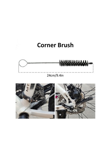 Monyee Sahoo Bisiklet Temizleme Seti 10 Parça: Zincir Temizleyici, Lastik Fırçası, Eldiven Ve Diğer Aletlerle Tüm Bisiklet Tipleri İçin Kaliteli Bakım Çok Renkli