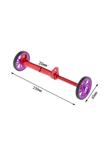 Suntek Katlanır Bisikletler Kolay Tekerlekler Ara Kırmızı-Mor Kırmızı - Mor