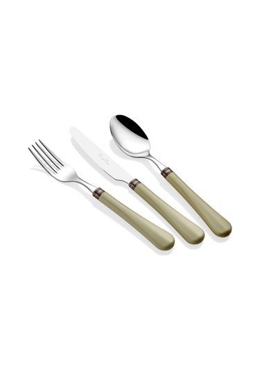 Rivadossi Giulietta Yeşil 24 Parça Çatal Bıçak Seti