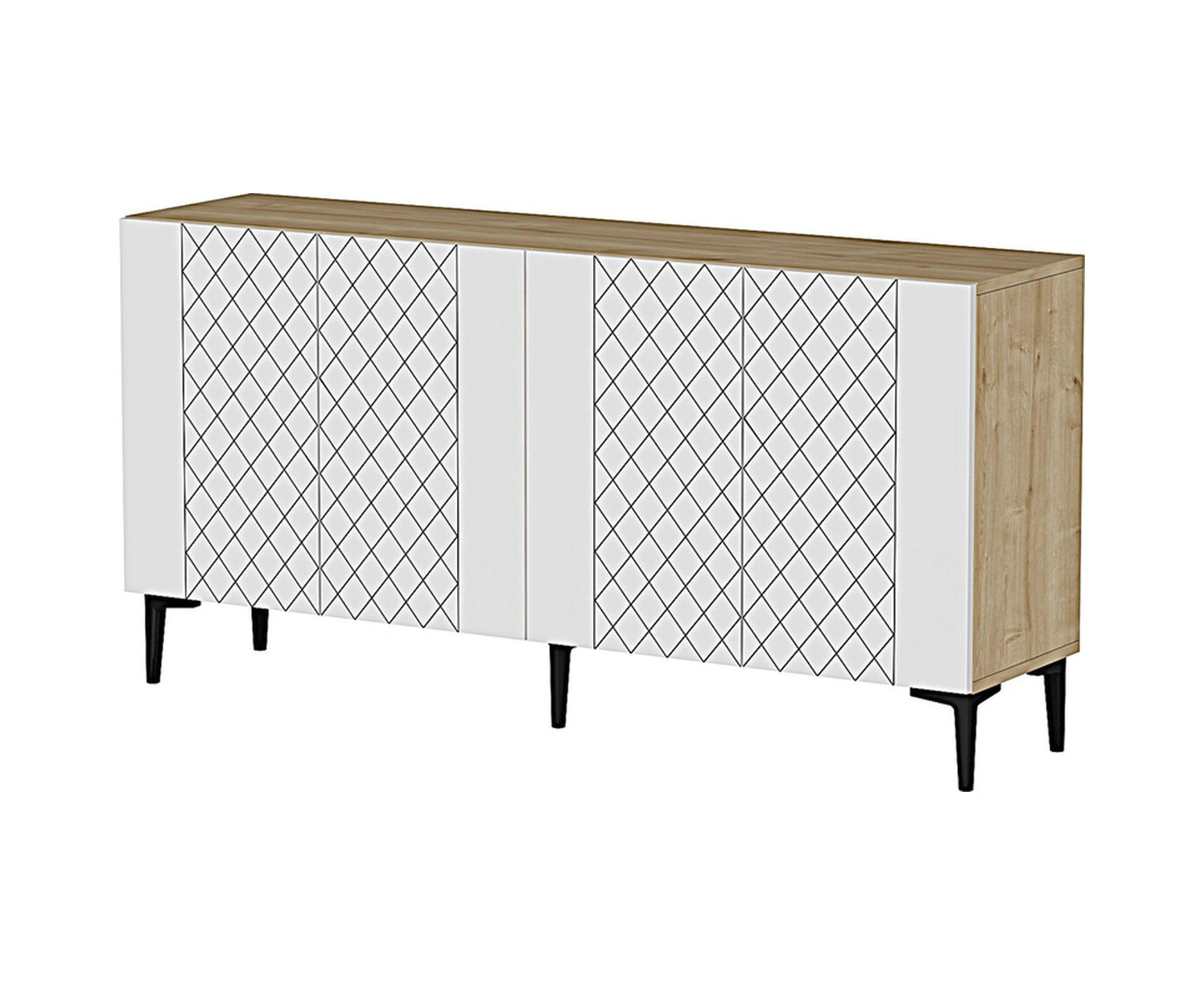 Ka1512db Resso150 Konsol, Kahve Köşesi, Tv Sehpası Safirmeşe-beyaz 150cm Beyaz