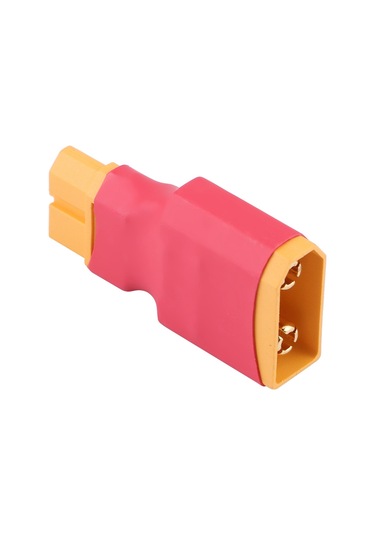 Yaozixa Xt90 Erkekden Xt60 Dişeye Dönüştürücü Fişi - Pa Ve Altın Kaplı Bakır Malzeme, Güvenli Ve Kompakt, Voltaj Artırma Uygulamaları İçin