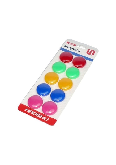 Panda 3Mm Mıknatıs 10'Lu Set - Buzdolabı Pano Mıknatısı 10 Adet