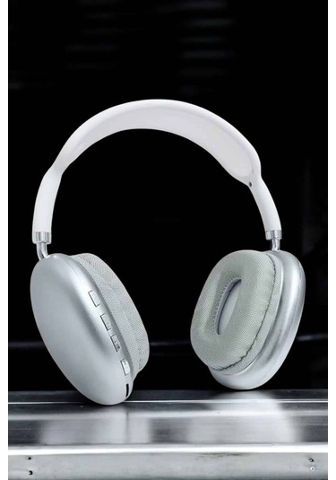 P9 Plus Kablosuz Kulak Üstü Bluetooth Kulaklık Beyaz Mikrofonlu Kulaküstü Kablosuz Kulaklık