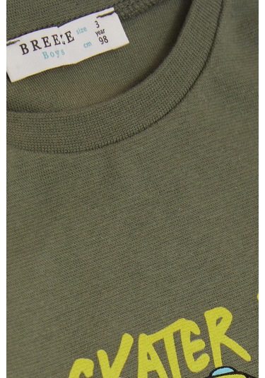 Breeze Girls & Boys Erkek Çocuk Uzun Kollu Tişört Kaykaycı Gözlüklü Dinozor Baskılı 1-4 Yaş, Haki Yeşil-haki Yeşil Haki Breeze Girls & Boys Erkek Çocuk Uzun Kollu Tişört Kaykaycı Gözlüklü Dinozor Baskılı 1-4 Yaş, Haki Yeşil-haki Yeşil Haki