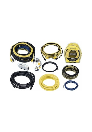 For-X Profesyonel Oto   Anfi Kablo Seti Xy-8Kıt 8Ga Bakır