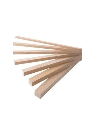 2x2x50 Cm Silinmiş Çıta 20 Adet Naturel