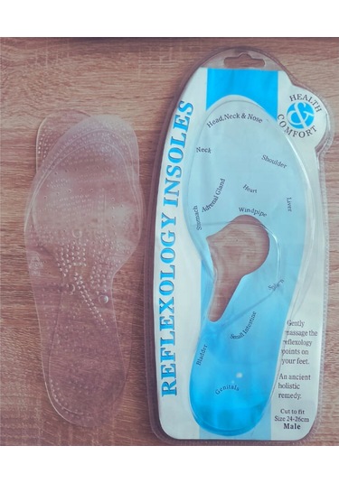 Mawrond Masaj Akupunktur Etkili Silikon Çıkıntılılı Tamamen Jel Tabanlık