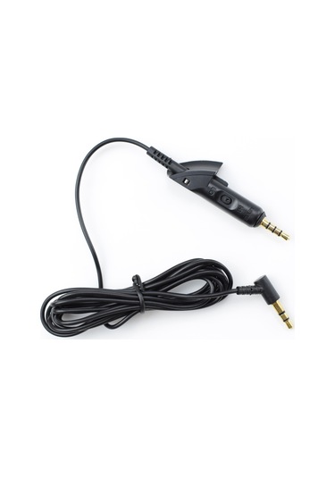 Qc15 Kulaklıklar İçin Yedek Kablo, Bose Quietcomfort 15 Qc15 Qc2 Kulaklıklarla Uyumlu Ses Kablosu Siyah , Buğday Teli Yok