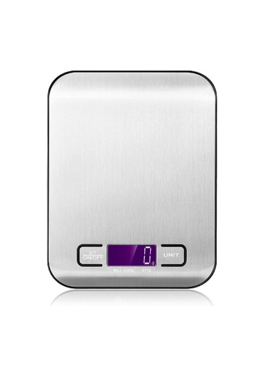 Youmex Yüksek Hassasiyetli Dijital Mutfak Terazi - 5kg/11lb, 1g Hassasiyet, Tare Fonksiyonu, Dokunmatik Tuşlar, Işıklı Lcd Ekran, Ince Tasarım Çok Renkli