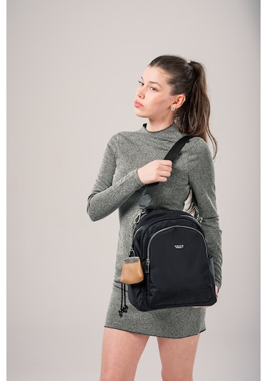 Ççs Kadın Sırt Çantası Ccs18023 Siyah Siyah