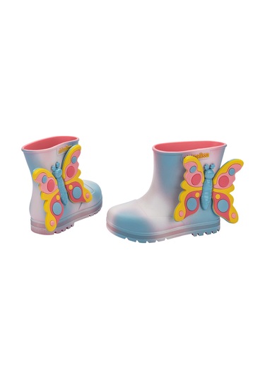 Mini Melissa Welly Wonderland Kız Çocuk Yağmur Çizmesi Blue