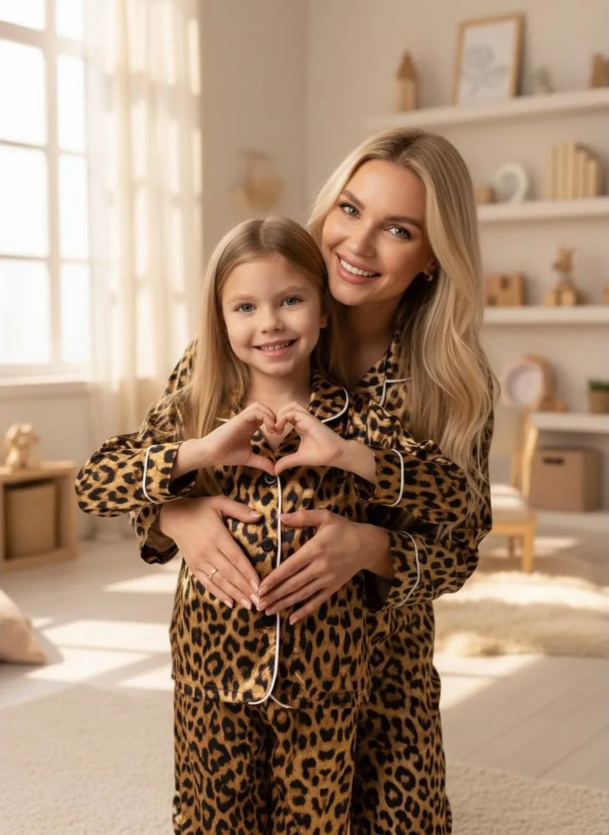 Kids Laugh Çocuklar İçin İpek Pijama Takımı Pantolonlu 182665603 Bej