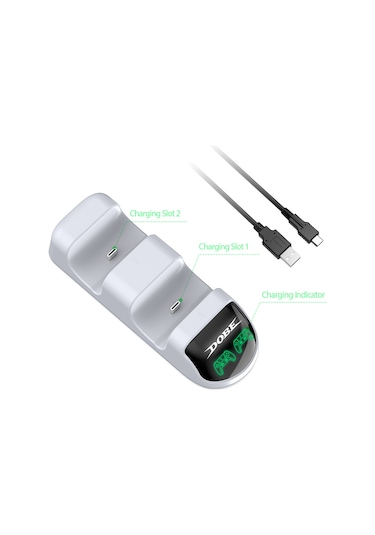 Dobe Ps5 Led Göstergeli Dual Şarj Standı