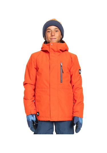 Quıksılver Quiksilver Mission Solid Youth Erkek Çocuk Snowboard Ceketi Nze0 Renkli