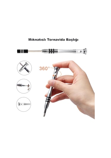 Dailylink 112 İn 1 Hassas Coklu Tornavida Cep Telefonu Tamir Seti