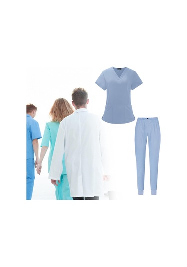 Suntek Kadın Hemşirelik Üniformaları Fırçalama Seti Xxl