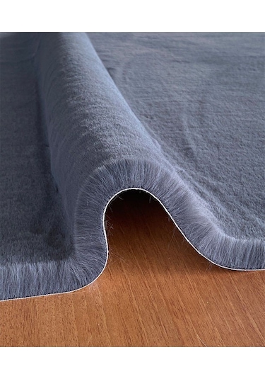 Prizma Halı Comfort Peluş Füme