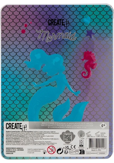 Create It Metal Kutulu Makyaj Seti - Mermaid