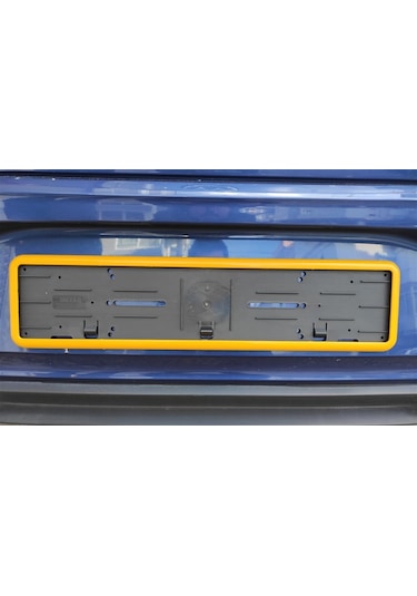 Takmatik Sarı Oto Plakalık 2 Adet Ön Ve Arka