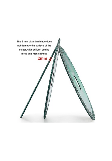 Shineyee Elmas Kaplı Çok Amaçlı Kesme Diski - 100mm Çap, 20mm İç Delik, Hızlı Ve Hassas Kesim İçin