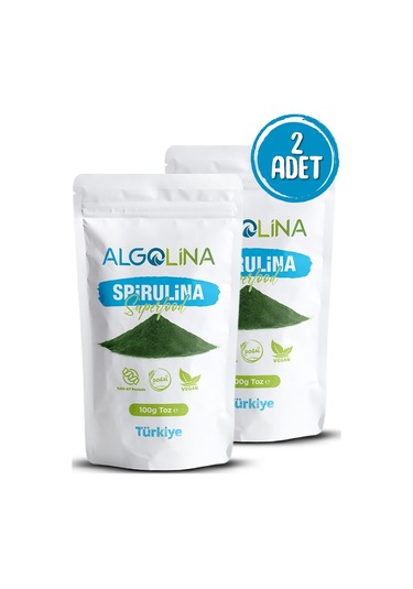 Algolina Spirulina Tozu 2 x 100 G