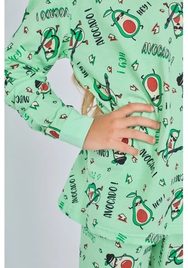 Novomoskovskij Trikotaz Kız Çocukları, Gençler Ve Küçük Çocuklar İçin Pi Jamayı Evde Giyilen Bir Pijama Takımı Olarak T Mavi