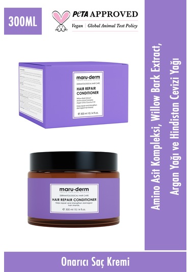 Maruderm Saç Onarıcı Saç Kremi 300 ML