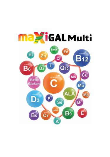 Maxigal Multivitamin Multimineral 30 Kapsül
