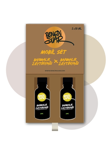 Rengin Suar Banmalık Erken Hasat Natürel Sızma Zeytinyağı 2 x 30 ML