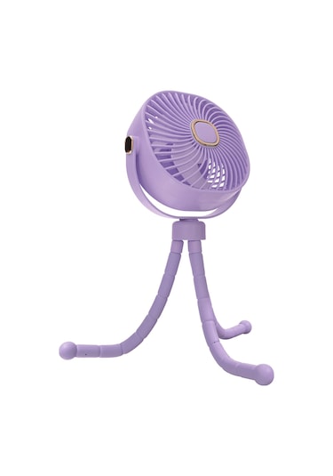 Wexta Zb114 Taşınabilir Mor Usb Fan