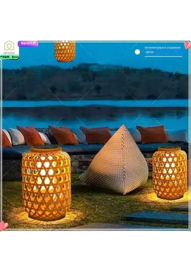 Pazly Süs Otomatik Karanlıkta Güneş Enerjili Bahçe Dekorasyonu Asılı Aydınlatma - Yj