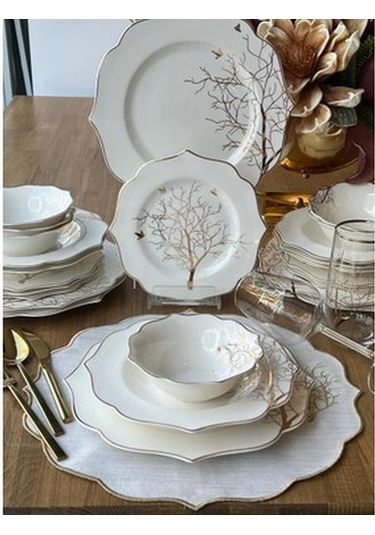 Rossev Yemek Takımı Arbol Bird 24 Parça 6 Kişilik Diğer