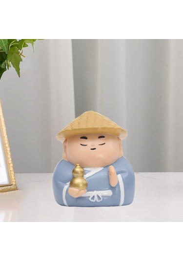 Suntek Küçük Figür Heykel Koleksiyon Reçine Süsleme 5,9x5,7x6,6 Cm